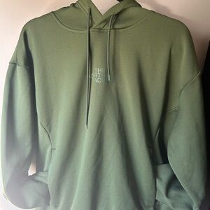 The North Face Men's pine green Hoodie- perfect condition